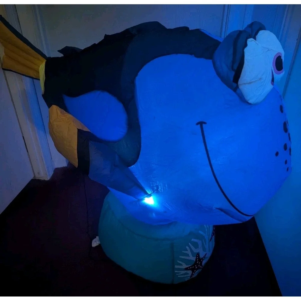 Gemmy Disney Finding Nemo Dory 3.5' Airblown Indoor/Outdoor Inflatable LED
